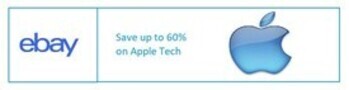 Save 60% on select Apple Tech